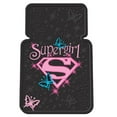 thumbnail image 2 of Supergirl Stars Style Universal-Fit Molded Front Floor Mats - Set of 2, 2 of 2