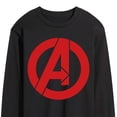 thumbnail image 3 of Marvel The Avengers - A Logo - Adult Long Sleeve Graphic T-Shirt, 3 of 5
