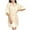 Yellow-R, variant on Puntoco Silk Robe for Women Short Satin Robe 3/4 Sleeves Lace Trim Kimono Bathrobe Bride Bridsmaid Sleepwear Yellow-R XL