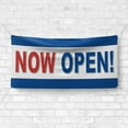 thumbnail image 4 of Now Open 13 oz Heavy Duty Vinyl Banner Outdoor/Indoor Now Open Sign for Business, Storefront, Advertising with Metal Grommets - Multiple Sizes & Colors - Single-Sided (10x4 Ft, Mixed), 4 of 6