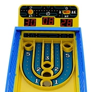 Pac-Man: Arcade Alley-Ball - Premium Series, 3 Foot Track, Lights & Sounds Tabletop Game, LED Scoreboard, Licensed, Adults & Kids 6+, 1-2 Players