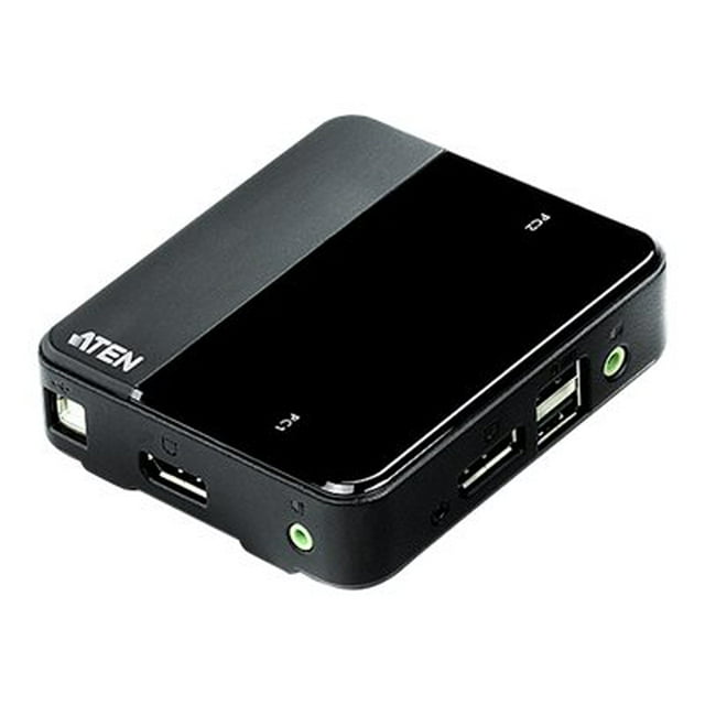 ATEN CS782DP - KVM / audio / USB switch - 2 x KVM / audio / USB - 1 local user - desktop