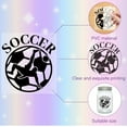 thumbnail image 3 of 12Pcs Football Silhouettes Mason Jar Decor Laser Cut Cardboard Soccer Trophy Love Scrapbook Cutouts Die Cuts PVC for Crafting Lantern Jars Wall Painting Glass Phones-No Sticker 4x3.5Inch, 3 of 7