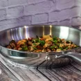 thumbnail image 3 of Meyer Accolade Stainless Steel Skillets, 3-pieces, 3 of 4