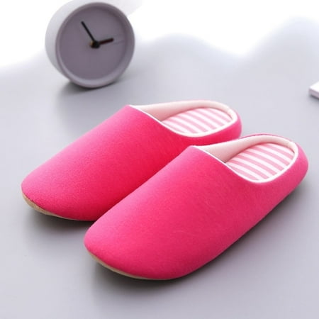 

CoCopeanut Men Women Slippers House Soft Home Cotton Slipper Winter Indoor Comfort Floor Shoes Men Silence Slides Bedroom Japanese Style