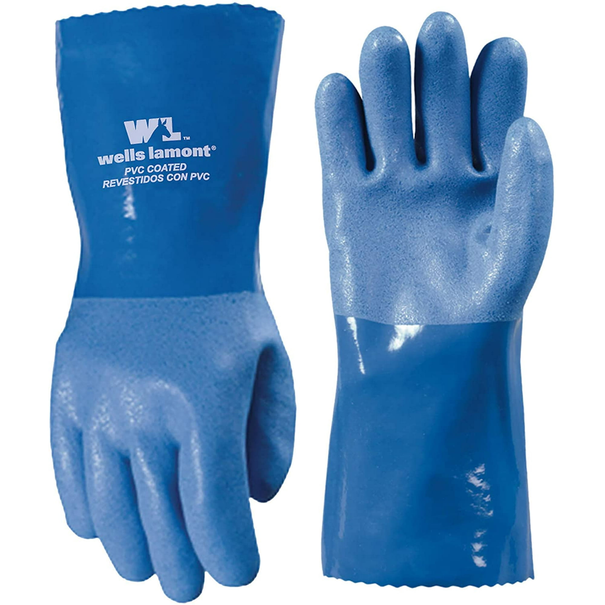 Pvc work gloves discount