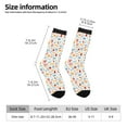 thumbnail image 2 of Vsdgher Fast Food 2 Crew Socks for Men & Women, Breathable Casual Athletic Ankle Socks, 2 of 6