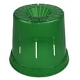 thumbnail image 3 of 4" Green Emerald Slotted Orchid Pot (3 Pack) by rePotme, 3 of 3