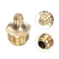 thumbnail image 4 of Uxcell Brass Straight Hydraulic Grease Fitting Accessories M14 x 1.5mm Thread 5 Pack, 4 of 5