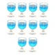 thumbnail image 3 of Copas de vino en miniatura para casa de muñecas, vasos de agua con escena de vida, vasos para beber, decoración, accesorios en miniatura de cocina, 10 Azul, 3 of 10