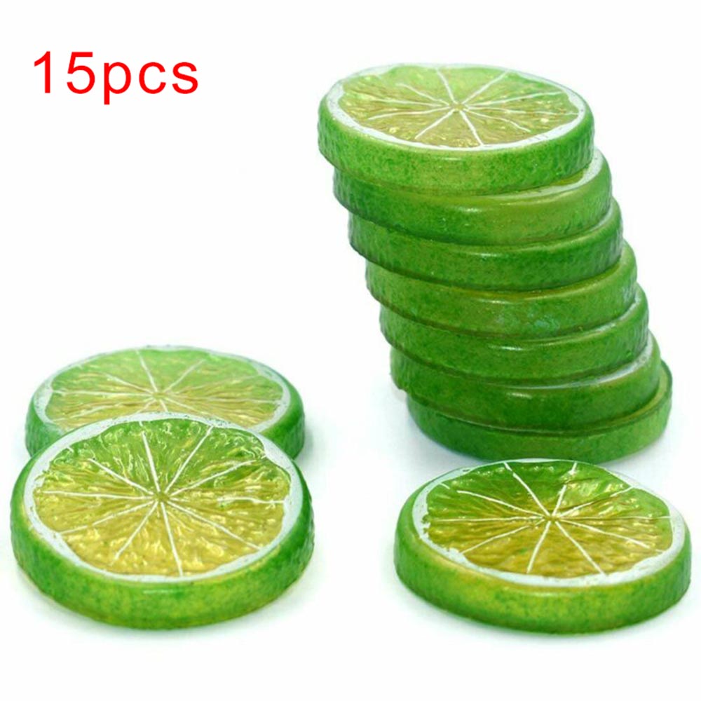 15 Best Artificial Fruit Slices Orange, Lemon, Lime Prop Display