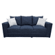 thumbnail image 1 of Sofa El Bazar Store Miami Lino Azul marino 3 plazas, Modular, Moderno, Sala, 1 of 4