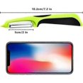 thumbnail image 2 of Potato Peeler for Vegetables and Fruits (Green), 2 of 5