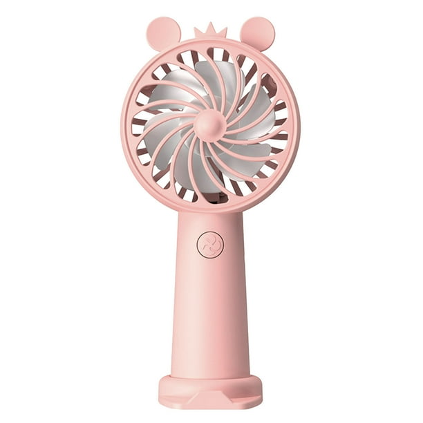 Ventilador de techo, miniventilador portátil silencioso para exteriores, regalo de carga USB de escritorio, ventilador pequeño adecuado para uso en exteriores en aulas, regalo pequeño adecuado para fa