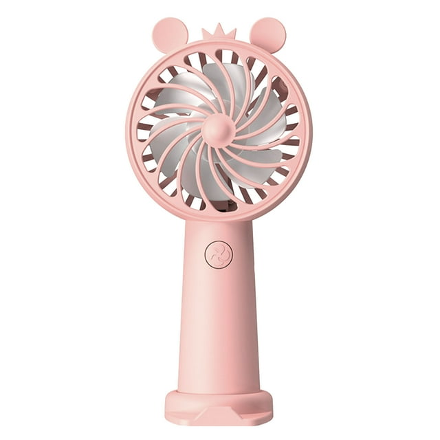 Dvkptbk Fan for Bedroom Mini Silent Portable Outdoor Small Fan, Desktop USB Charging Gift, Small Fan Suitable for Outdoor Use in Classroom, Small Gift Suitable for and Family Fan