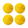 thumbnail image 3 of Pelotas de Pickleball shamjiam interiores 26 hoyos Amarillo 4 piezas, 3 of 8