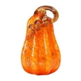 thumbnail image 4 of Glass Pumpkin Decoration, Modern Fall, Artificial Pumpkin, Handmade Art, Pumpkin L, 4 of 9
