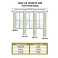 thumbnail image 5 of Impression Jarwick Textured Jacquard Curtain Set of 2 with Grommet Top Header, 5 of 5