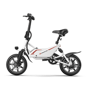 Vélo de ville électrique Gyrocopters Frost | Moteur 350 W, pneus 14 pouces | Vitesse jusqu'à 25 km/h | Portée de la batterie jusqu'à 25-30 km | Double amortisseur | Vélo électrique compact pliant