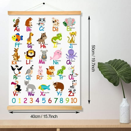 Alphabet Animals Poster ABC Canvas Wall Art Prints Educational Alphabet Chart Wall Hanging for Kids Classroom Bedroom Playroom Nursery Kindergarten Decor Frame x inch | Walmart Canada Alphabet Animals Poster ABC Canvas Wall Art Prints Educational Alphabet Chart Wall Hanging for Kids Classroom Bedroom Playroom Nursery Kindergarten Decor Frame x inch | Walmart Canada
