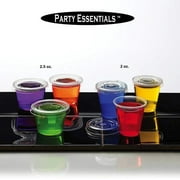 Small Plastic Cups With Lids - 25 Pack