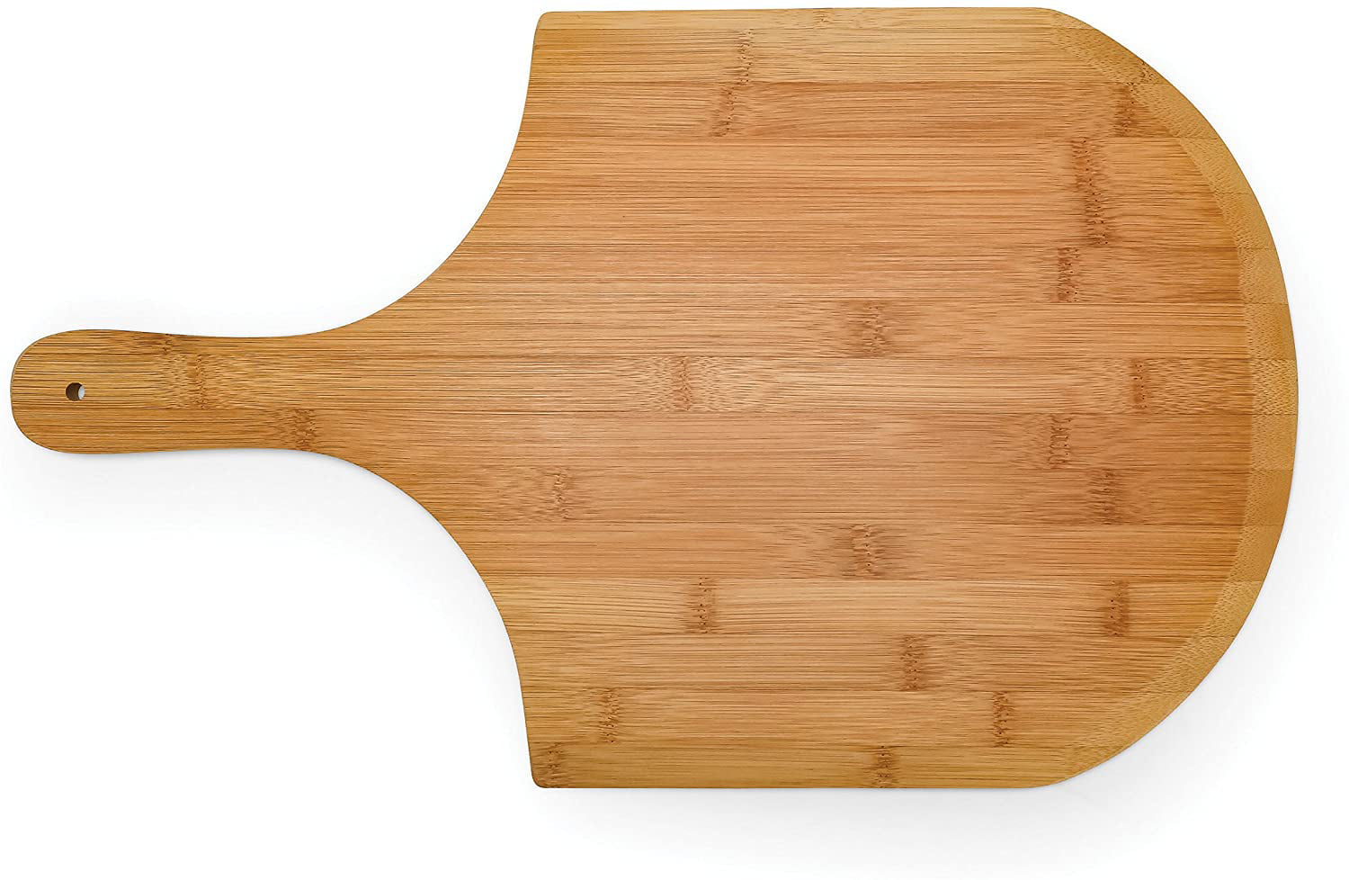 Ceramic Pizza Peel Wooden Cutting Serving Board Bamboo Cheese Paddle Board Spatula Bread & Crackers Platter Charcuterie Boards with Ceramic Board Kitchen Tool 14’’x7’’