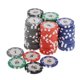 thumbnail image 3 of 100pcs Fichas de Póker Hugo Color Brillante de Diversión para Navidad 1 5 10 25 100 Fichas de póker del casino, 3 of 4