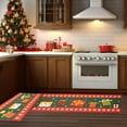 thumbnail image 3 of Chmadoxn Bathroom Rugs, Rugs for Living Room, Area Rug, Bath Mat Christmas-themed Carpets, Non-slip Door Mats, Absorbent Bathroom Porch Mats Floor mats, 3 of 6