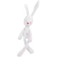 thumbnail image 2 of Muñeca relajante, linda muñeca de animales de dibujos animados, juguete de peluche, conejo para apaciguar el sueño para niños pequeños (blanco) JM, 2 of 5