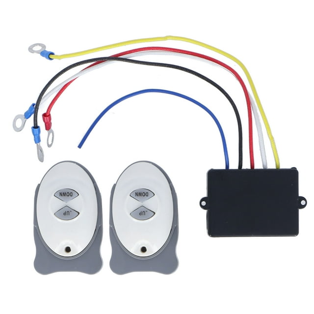 Winch Wireless Receiver Transmitter Anchor Remote Windlass Wireless Switch Boat Sail Trim Controller Marine Hardware
