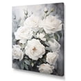thumbnail image 2 of Designart "Pristine White Rose Devotion" Roses Wall Art Prints, 2 of 7