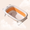 thumbnail image 4 of Bañera para bebés Bañera portátil plegable con termómetro para bebés de 0 a 36 meses, 4 of 5