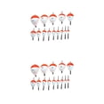 thumbnail image 2 of Maytalsory 14 Pcs Kit de Bobber de Pêche Mousse EPS Ovale Dérive Liège Bouées de Pêche Réutilisables Fournitures Extérieures Flotteur de Pêche Bobbers 2Ensemble, 2 of 6