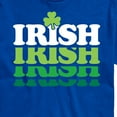 thumbnail image 3 of Instant Message - Irish Retro Repeat - Men's Short Sleeve Graphic T-Shirt, 3 of 6