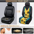 thumbnail image 5 of Eheartsgir Side Airbag Compatible Car Seat Covers for Sedan, Polyester Durable Car Seat Cushion Covers, Vintage Palm Tree Silhouette Pattern, 5 of 7