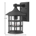 thumbnail image 2 of 1804BK Hinkley Lighting Freeport - 12.25 Inch 11.5W LED Medium Outdoor Wall Lantern-Black Finish, 2 of 18