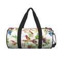 thumbnail image 2 of KLL Wild Exotic Birds And Flowers Duffle Bag For Men Women Sport Gym Fitness Tote Travel Training Workout Basketball Football Weekender, 2 of 8