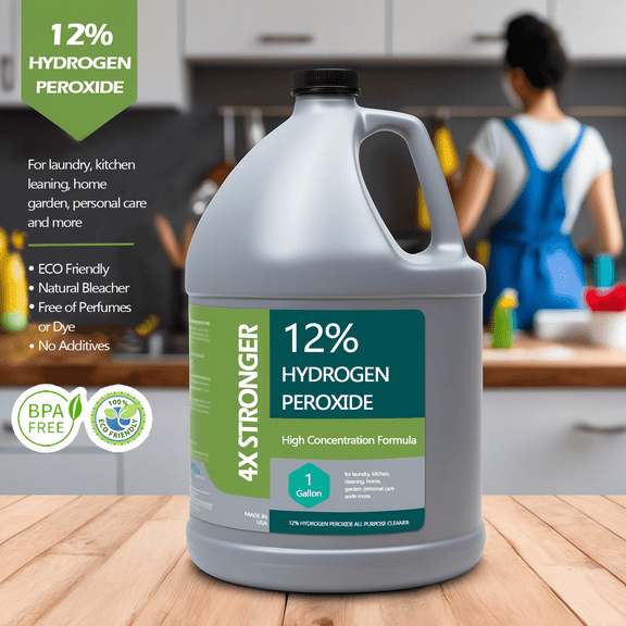 Nature Freedom 12 Percent Hydrogen Peroxide, 1 Bottle