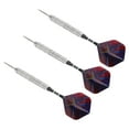 thumbnail image 3 of Professional Darts,  Grip 3pcs Steel Tip Darts Set Eye-catching Appearance  With Storage Box For Home For Office, 3 of 8