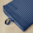 thumbnail image 3 of KitchenAid Ribbed Soft Silicone Oven Mitt 2-Pack Set, Blue Willow, 7.5"x13", 3 of 6