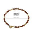 thumbnail image 3 of Women's Gemstones Adjustable Wristchain Healing Crystal Handmade Beaded Wristband Everyday Wear Jewelry, 3 of 8
