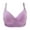 Purple, variant on Aayomet Underwire Bra Women's Active Breathable Comfort Wireless Bra,Navy XXL