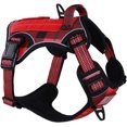thumbnail image 1 of SHIYIBLD Tactical Dog Harness for Small Dogs No Pull, Famous TIK Tok No Pull Puppy Harness, Fit Smart Reflective Pet Walking Harness for Training, Adjustable Dog Vest Harness with Handle Red Plaid S, 1 of 6