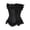 Black, variant on Gothic Women Plus Size Zip Party Club Night Lace Bustiers Corset Red 6XL