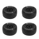 thumbnail image 1 of 4 neumáticos de goma para coche RC a escala 1/10, cubos de rueda de plástico para coche de control remoto todoterreno 1/10, 1 of 1