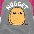 thumbnail image 3 of Instant Message - Nugget - Girls Shirt Tail Raglan, 3 of 5