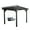 Black, variant on Highwood Bodhi 10' x 12' Pergola Set with 5ft Lehigh Porch Swing - Outdoor, Eco-friendly, Synthetic Wood