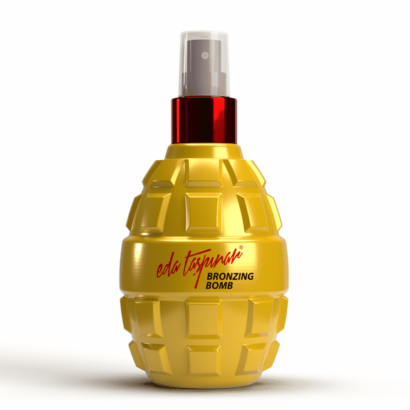 Eda Taspinar Bronzing Bomb Tanning Oil Spray for Accelerated Dark Mediterranean Tanning Lotion | Moisturizing Sun Tan Oil | Fast & Dark Bronzer | NO SPF | (200 ml/6.8 fl oz)