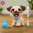 thumbnail image 6 of FurReal Poop-a-Lots Pug Interactive Walking Plush Puppy with Leash, Treats and Poop Scoop, Pooping Dog Toy, 8-Inch Pet, Ages 4 and up, 6 of 7