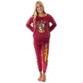 thumbnail image 6 of Harry Potter Juniors' Hogwarts Castle Houses Crest Jogger 2-Piece Pajama Set - Hufflepuff Gryffindor Slytherin Ravenclaw, 6 of 6